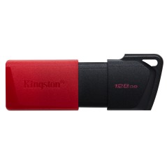 Kingston DataTraveler Exodia M 128GB USB 3.2 Gen 1 - Fast, Stylish, and Reliable Storage in Black & Red!
